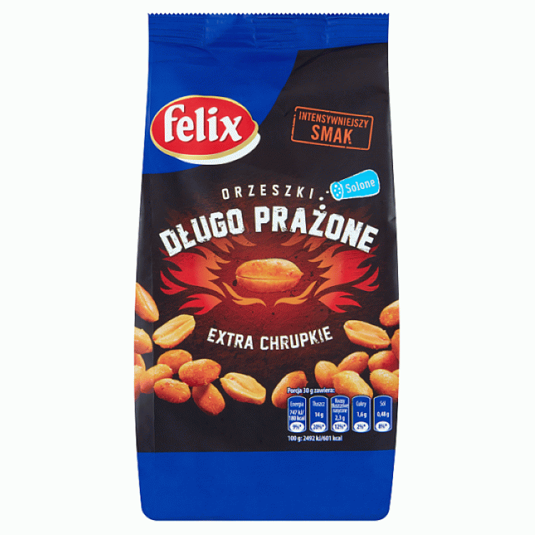 Orzeszki ziemne długo prażone 240g Felix