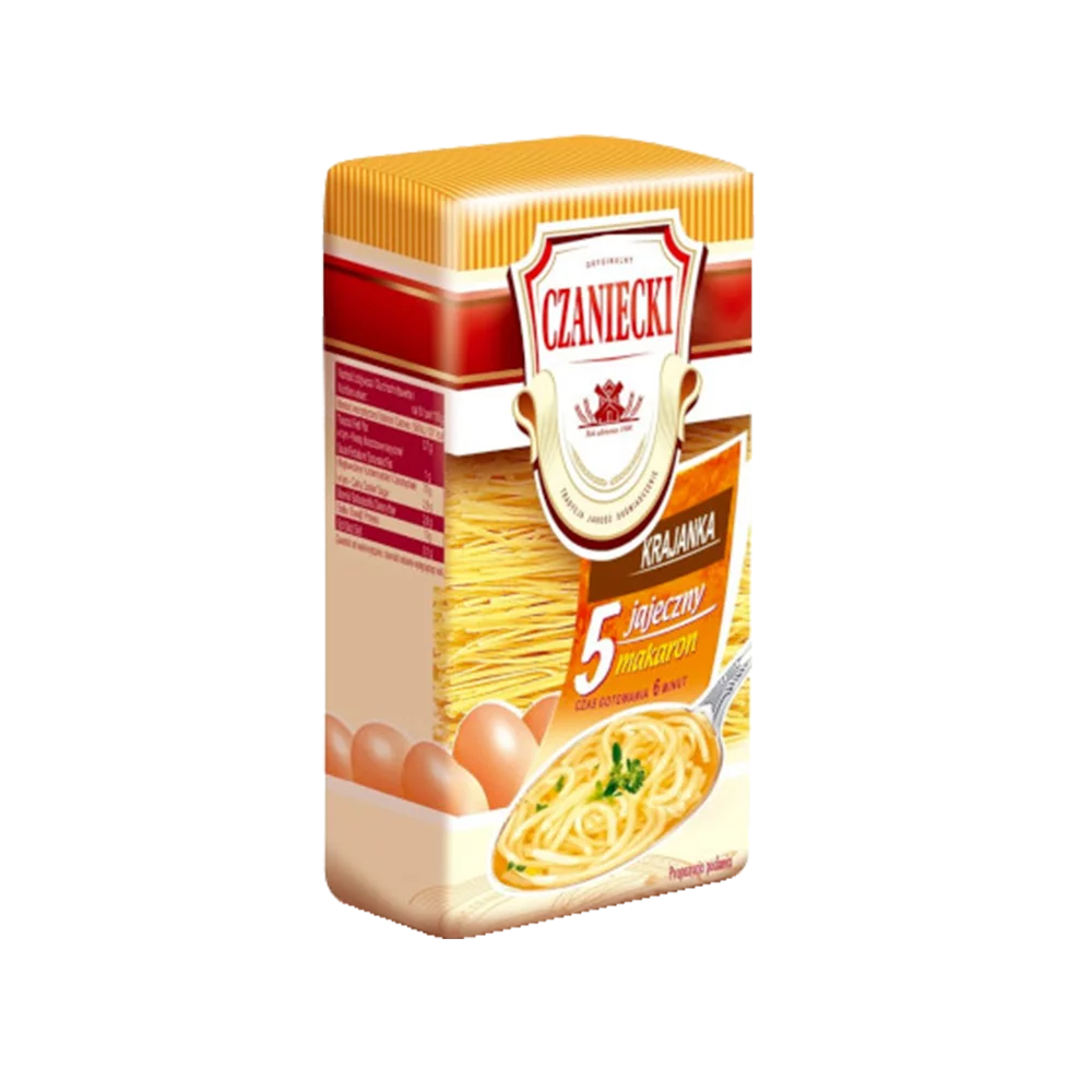 Makaron krajanka 5-jajeczna 250g Czaniecki