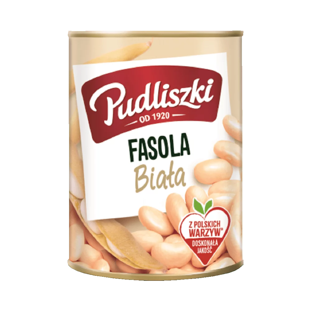 Fasola biała pudliszki 400g Heinz