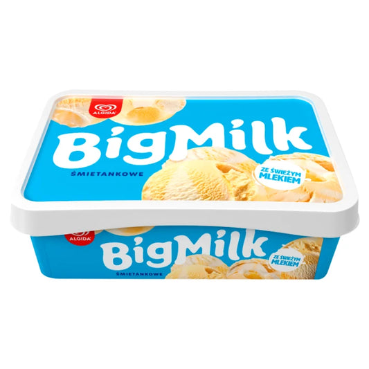 Lody Śmietankowa Śmietanka Big Milk 900ml Algida