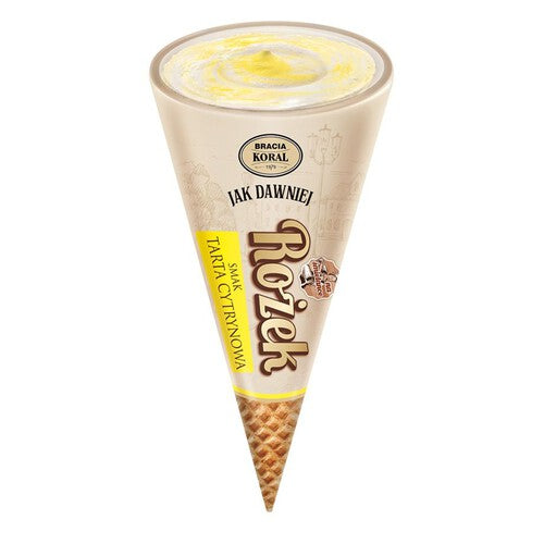 Lody rożek Jak dawniej tarta cytrynowa 180ml Bracia Koral