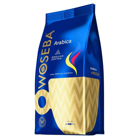 Kawa palona mielona Arabica 250g Woseba
