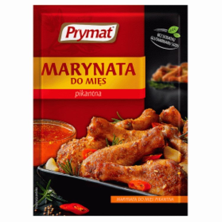 Marynata do mięs pikantna 20 g Prymat