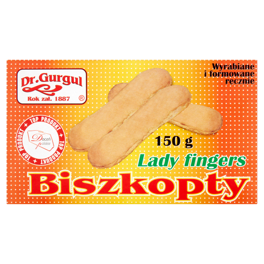 Biszkopty lady fingers 150 g Dr. Gurgul