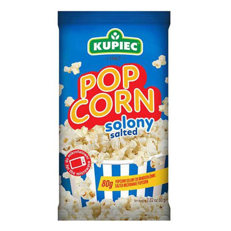 Popcorn Solony 80g Kupiec