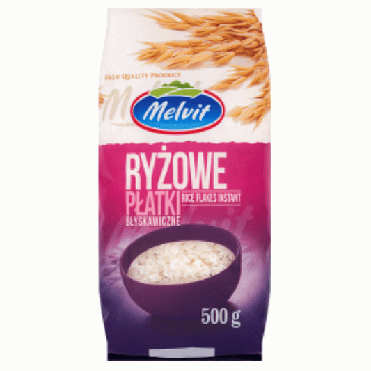 Płatki ryżowe błyskawiczne 500g Melvit