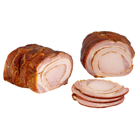 Boczek rolowany z polędwicą kg Q100