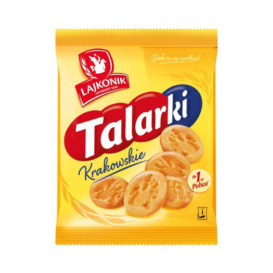 Krakersy krakowskie talarki Lajkonik 155g Bahlsen Poznań