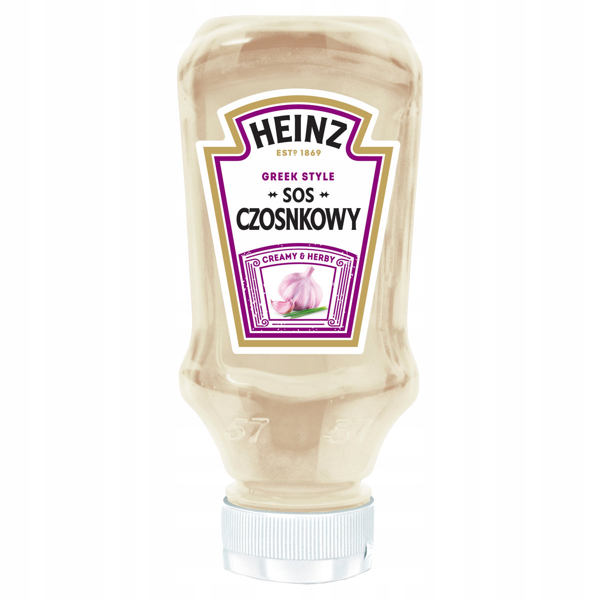 Sos czosnkowy 220ml Heinz