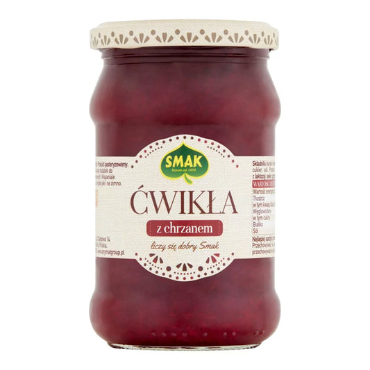 Ćwikła z chrzanem 290g Smak