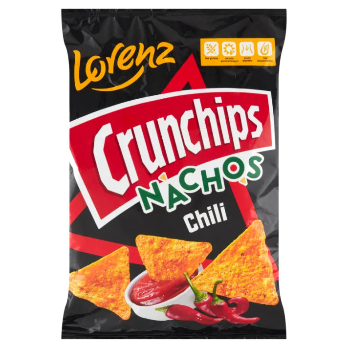 Nachosy o smaku chilii 190g Crunchips