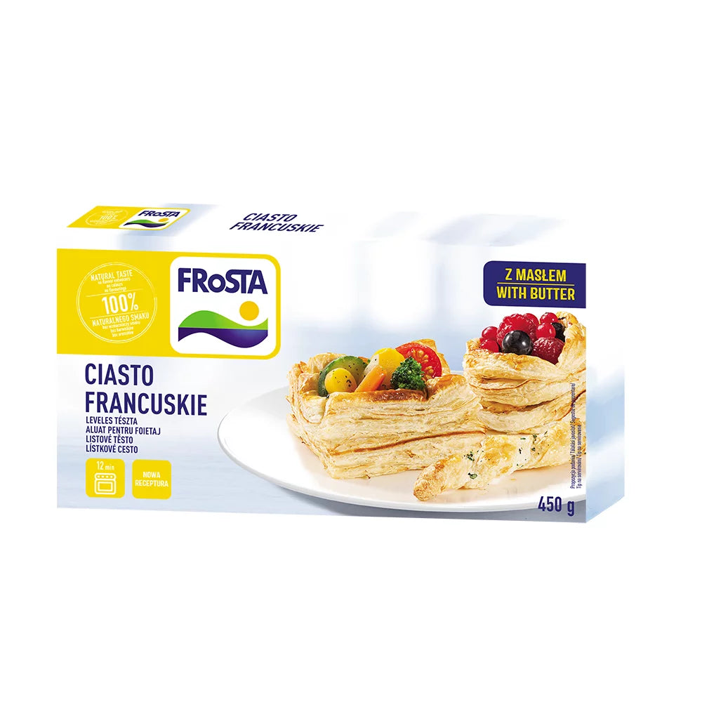 Ciasto francuskie mrożone 450g Frosta
