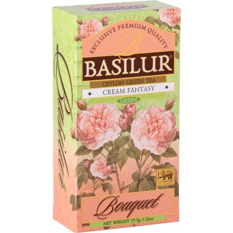 Herbata zielona Cream Fantasy 25×1,5g Basilur