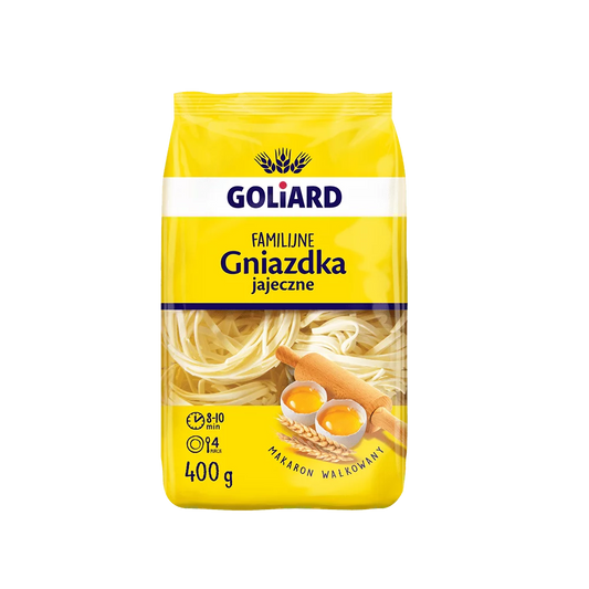 Makaron gniazda domowe 400g Goliard