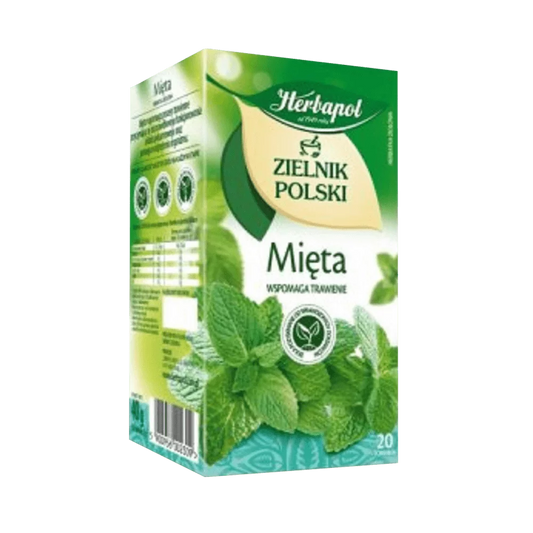 Herbata ekspresowa zielnik polski mięta 20szt. Herbapol