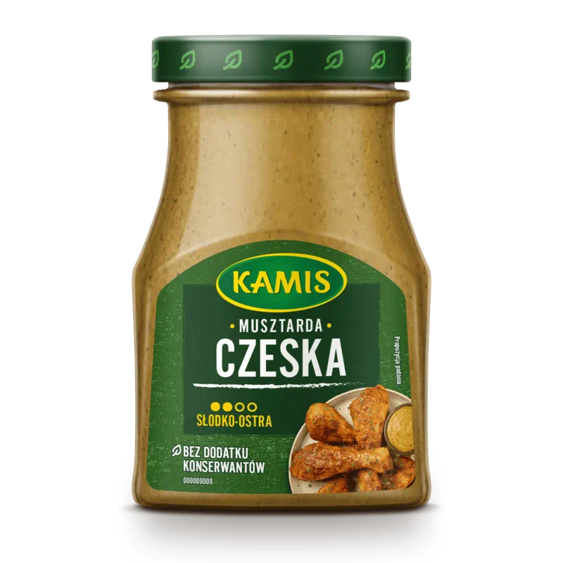Musztarda czeska 180g Kamis