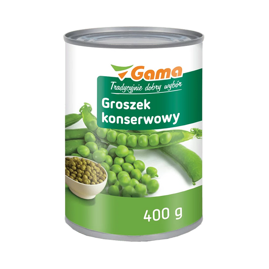Groszek konserwowy 400g MW Gama