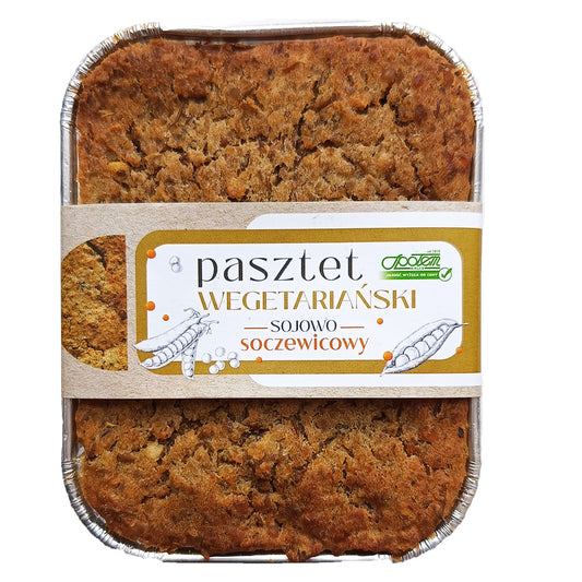 Pasztet sojowo-soczewicowy 250g