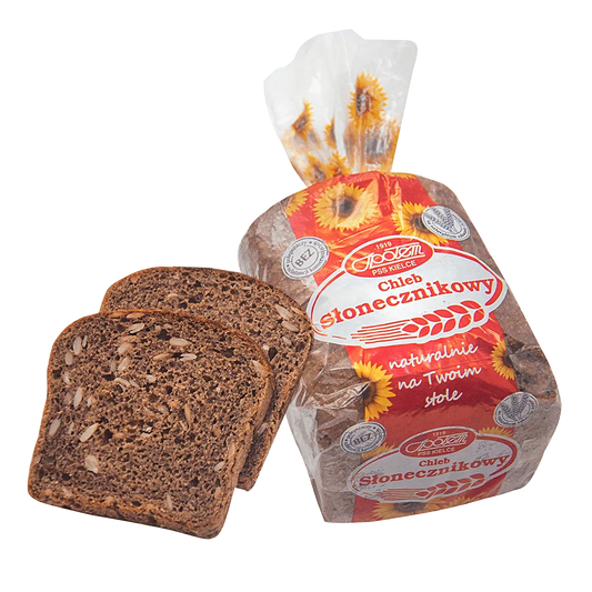 Chleb gatunkowy słonecznikowy krojony 250g Piekarnia Społem PSS