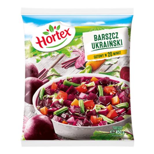 Zupa barszcz ukraiński mrożona 450g Hortex