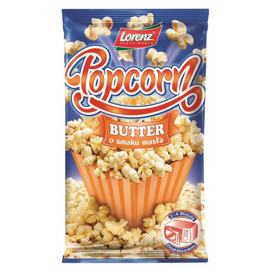 Popcorn Butter O Smaku Masła 90g Lorenz