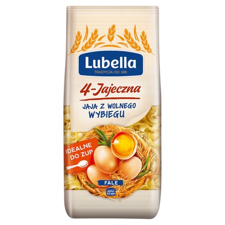 Makaron 4-Jajeczna fale 250g Lubella