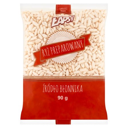 Ryż preparowany naturalny Łapsy 90g TBM